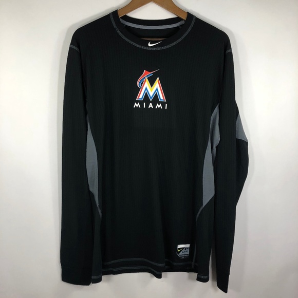 miami marlins long sleeve shirt